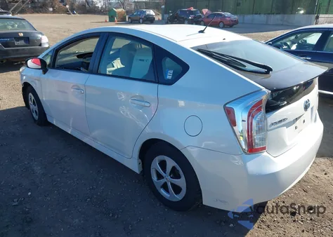 2015 Toyota Prius Two from USA, damaged, VIN JTDKN3DU1F1911238